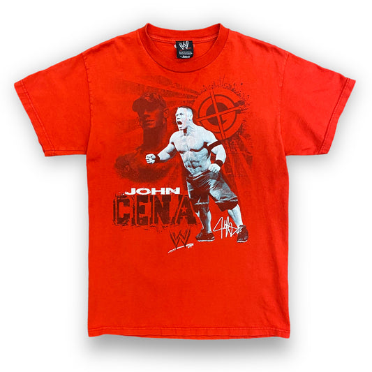2008 WWE Wrestling John Cena Red Tee - Size Medium