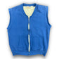 1980s Generation One Thermal Lined Blue Vest - Size Medium
