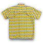 Vintage Pepe Jeans AOP Yellow Short Sleeve Button Up - Size XXL (Fits XL)