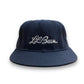 Vintage 1980s LL Bean Script Hat by New Era - Fitted 7 1/8
