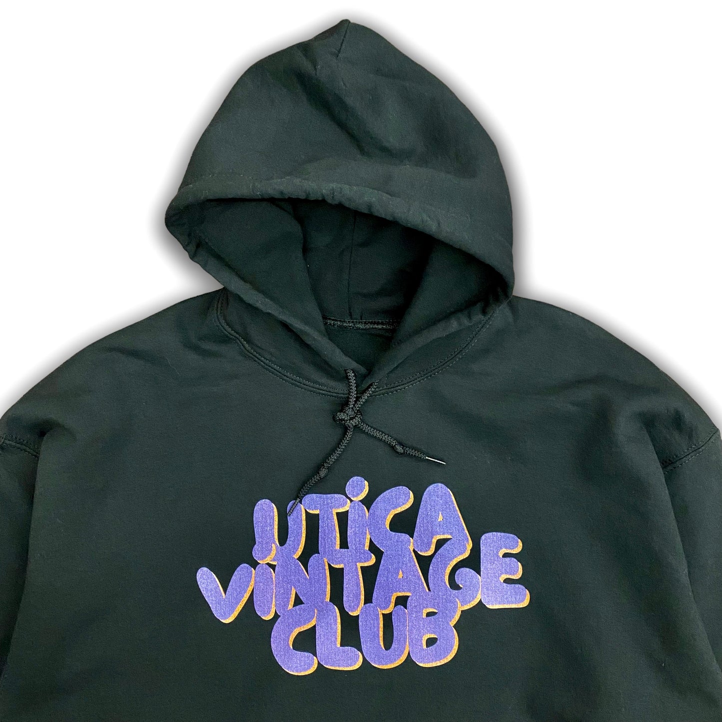 Utica Vintage Club Logo Hoodie (Small - XXXL)