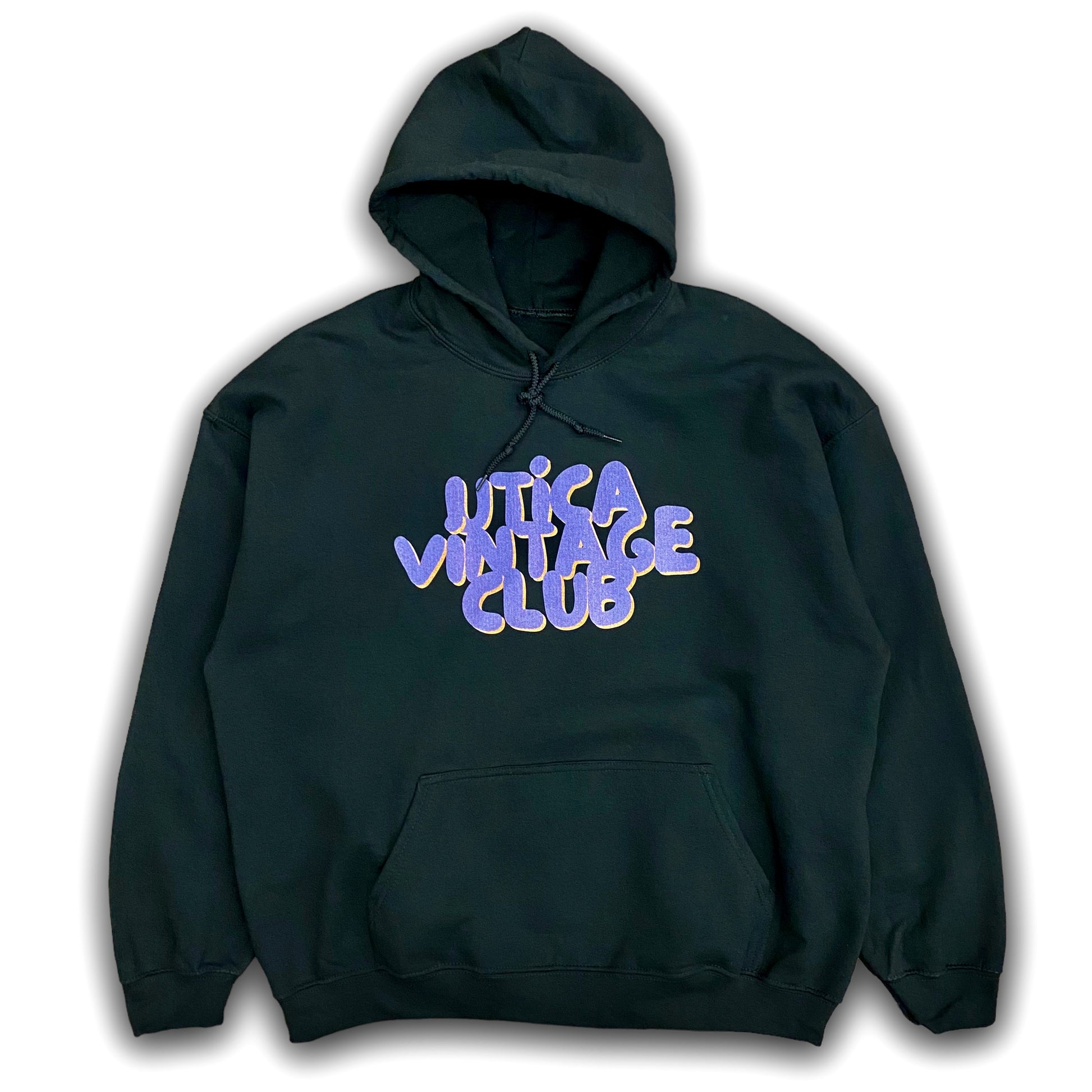 Utica Vintage Club Logo Hoodie (Small - XXXL)