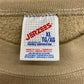 1990s Myrtle Beach Embroidered Tan Crewneck Sweatshirt - Size XL (Fits M/L)