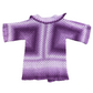 Vintage Handmade Purple Crochet Cardigan - Size Small/Medium