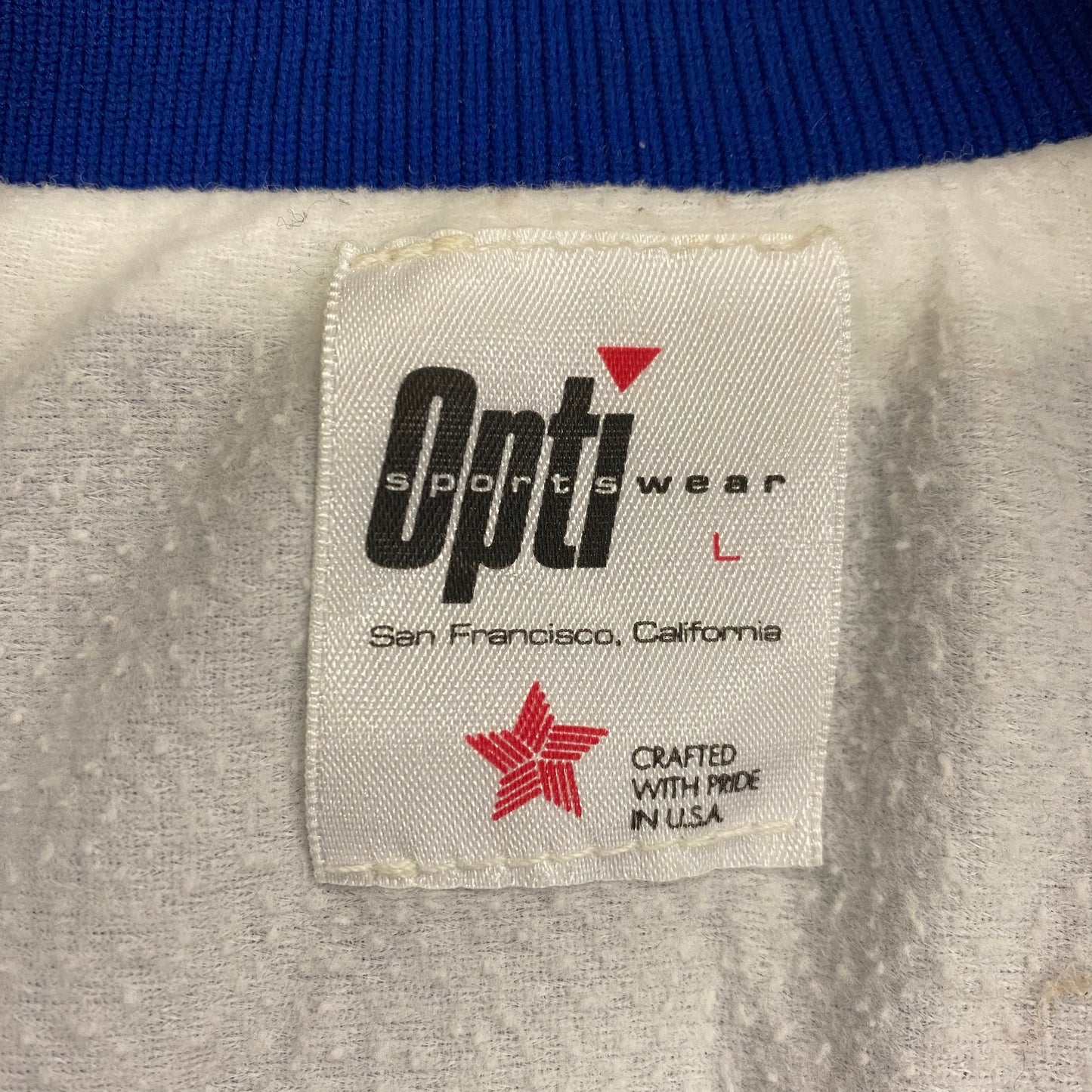 Vintage OPTI Sportswear Quarter Zip Windbreaker - Size Large