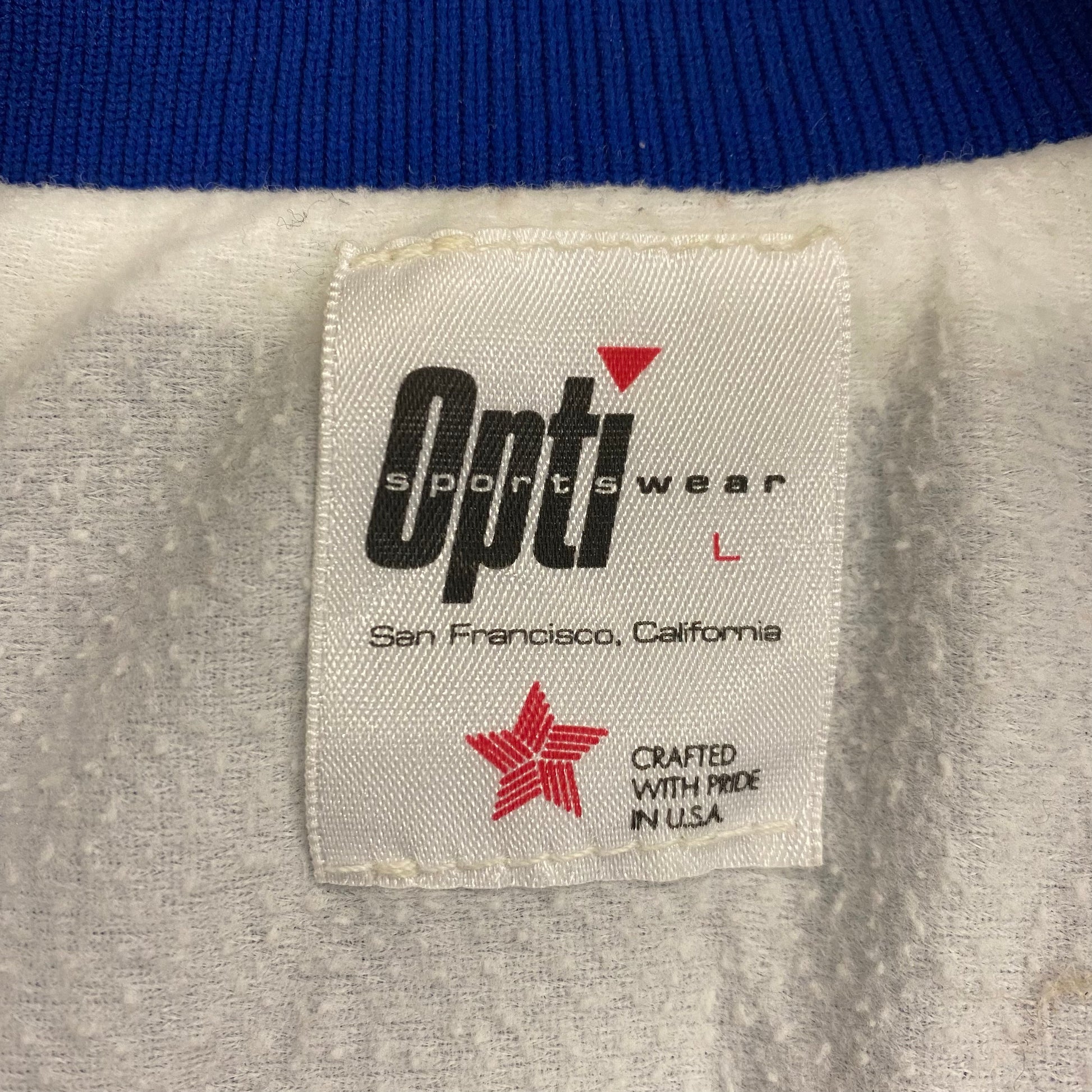 Vintage OPTI Sportswear Quarter Zip Windbreaker - Size Large – Utica  Vintage Club