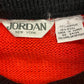 Vintage Jordan Red & Black Collared Sweater - Size Small