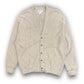 Vintage Tan Knit Acrylic Cardigan by Arrow Tournament - Size XL