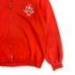 1980 USA Olympic Lake Placid NY Levi’s Red Zip-Up Hoodie - Size Large
