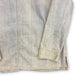 Vintage 70s Lazy H Snap Button Light Denim Jacket - Size Large