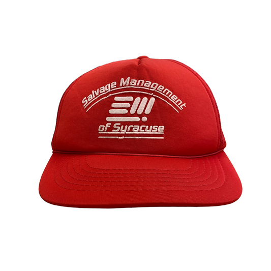 1980s Salvage Management of Syracuse Trucker Hat
