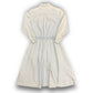 Vintage Long Sleeve Denim Button Up Dress - Size 14