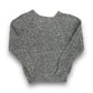Vintage 100% Cotton Black & White Knit Sweater - Size Large