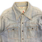 Vintage 70s Lazy H Snap Button Light Denim Jacket - Size Large