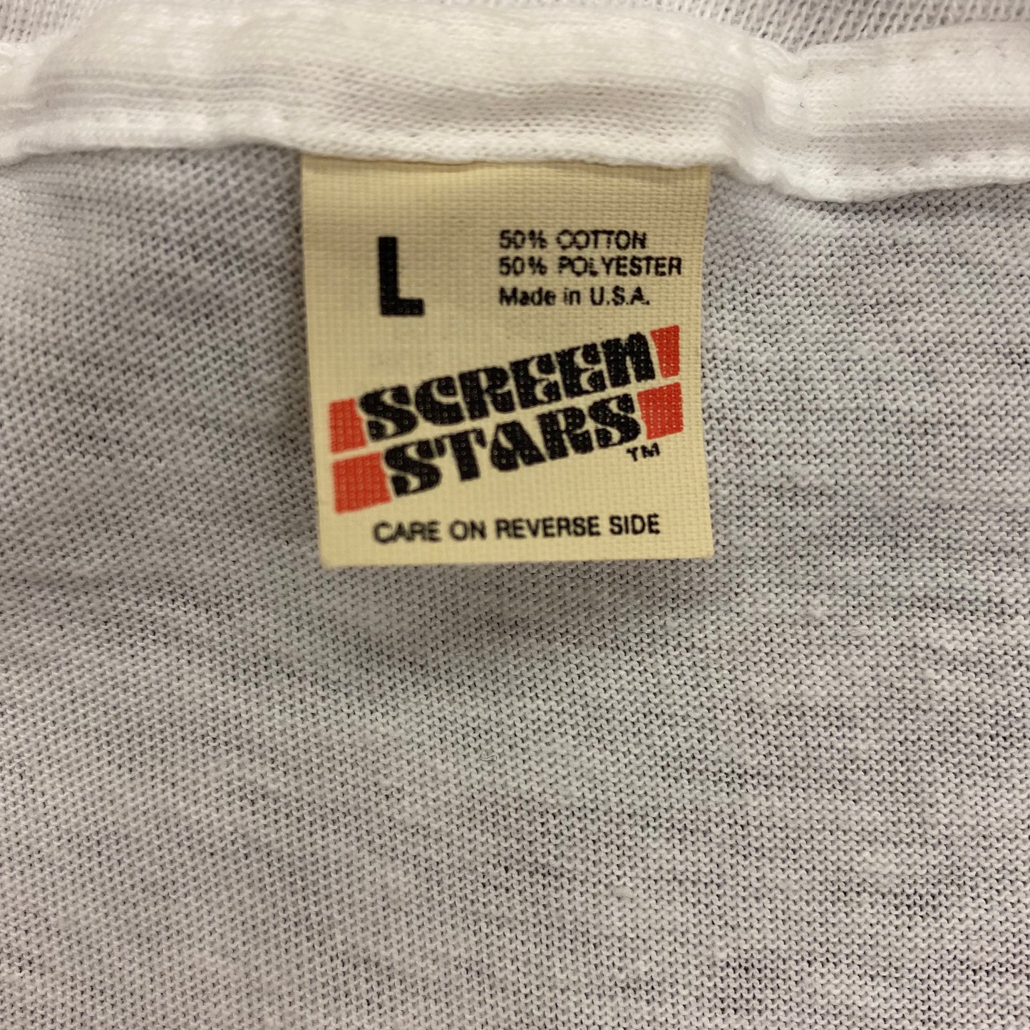 1983 St. Luke’s Hospital George Sheehan Run Promo T-Shirt - Size Large