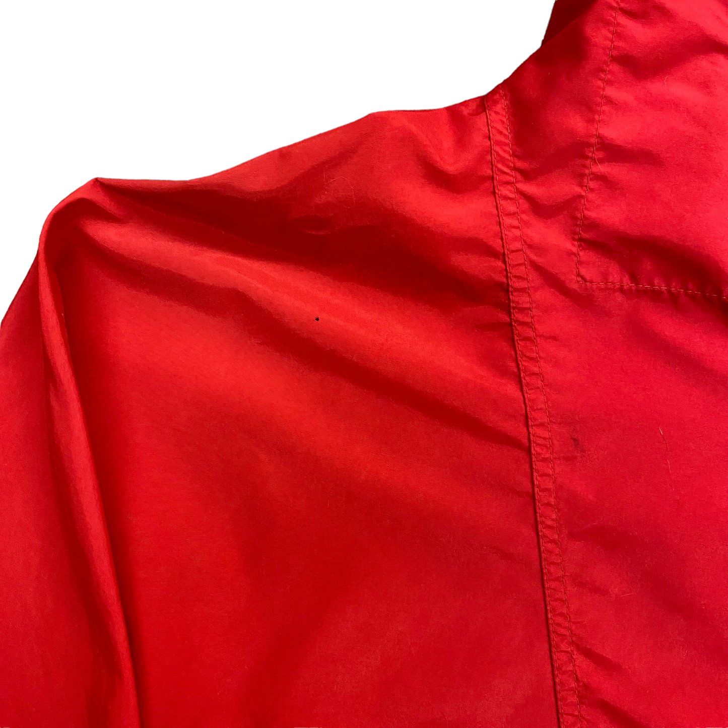 Vintage 90s LL Bean Red Anorak Windbreaker Jacket - Size XL