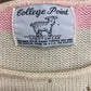 Vintage 1980s College Point Sportwear Short Sleeve Sweater - Size Large