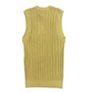 Vintage Tesoro Gold Sleeveless Top - Size Medium