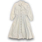 Vintage Long Sleeve Denim Button Up Dress - Size 14
