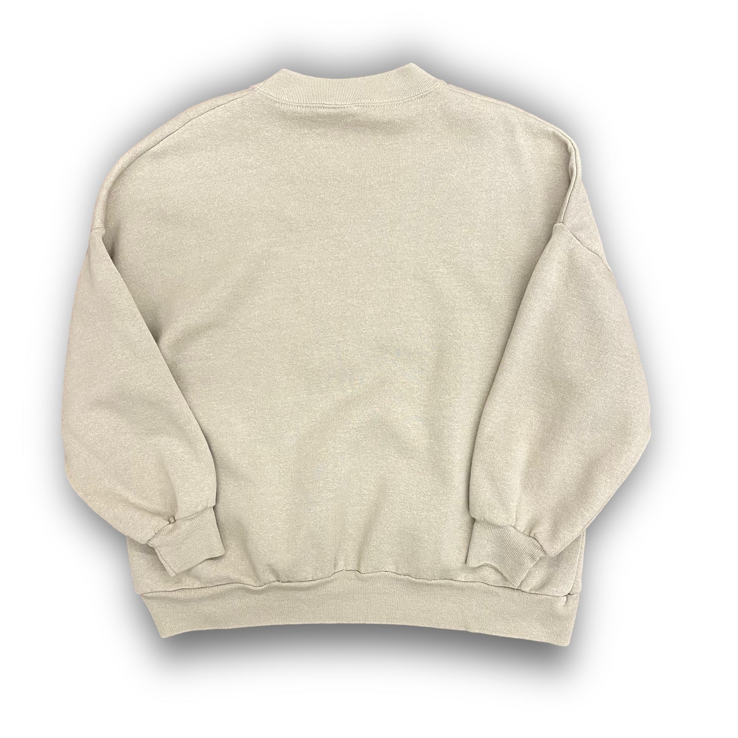 1990s Myrtle Beach Embroidered Tan Crewneck Sweatshirt - Size XL (Fits M/L)