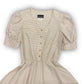 1980s PK's Closet Cotton Striped Dress - Size 10